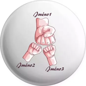 Placka Ručičky se jménem