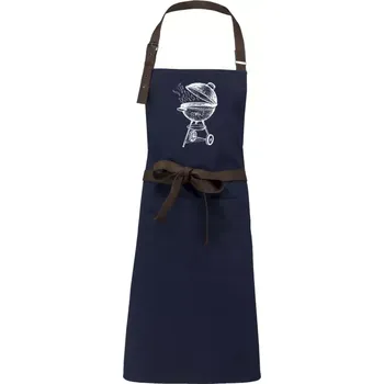 Kuchyňská zástěra Zástěra Kariban Vintage Gril se jménem