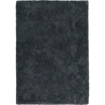 Koberec Shaggy kusový koberec Super Soft Shaggy, 230 × 160 cm, šedý, 100% polyester VELVET GRAPHIT 160X230