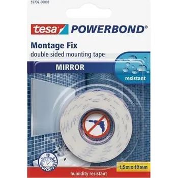TESA Montážní páska Powerbond 55732, na zrcadla, 19 mm x 1,5 m, TESA 82482