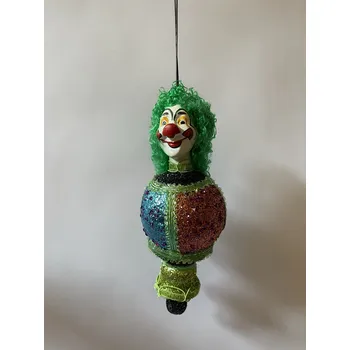 Vánoční ozdoba VÁNOČNÍ OZDOBA ŠAŠEK KLAUN 23 cm