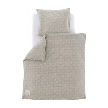 Povlečení Träumeland Povlečení 80/80 + 35/40 - Kuschelhase Grün