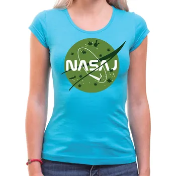 Pánské tričko Tričko - NASAJ Trávu, Barva látky tyrkysová modrá, Střih Dámsky, Velikost XXXL (Pouze UNISEX / pánský střih)