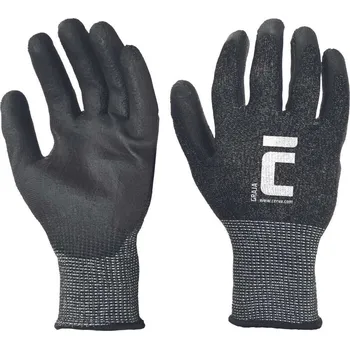 Pracovní rukavice Cerva GRAJA BLACK protiřezné rukavice - 8