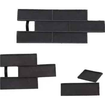 Obklad STAMP set Cihla Decent - 4 profesionální raznice pro výrobu obkladu (Raznice obkladu)