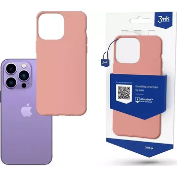 Pouzdro na mobilní telefon 3MK Ochranný kryt Apple iPhone 14 Pro - 3mk Matt Case lychee, 5903108476775