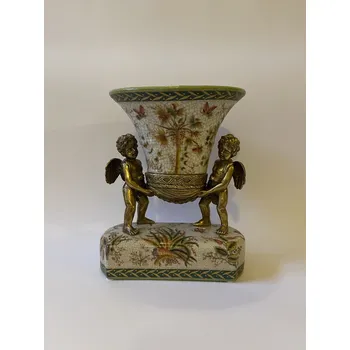 Váza ANDĚLÉ - PORCELÁNOVÁ ŽARDINIÉRA NÁSTOLEC