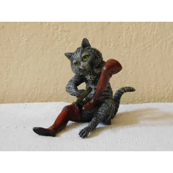 VÍDEŇSKÝ BRONZ - KOCOUR ČISTIČ BOT