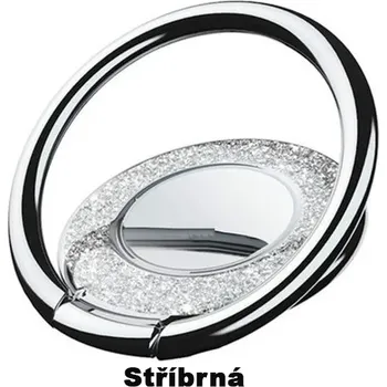 Držák na mobilní telefon.Stříbrná