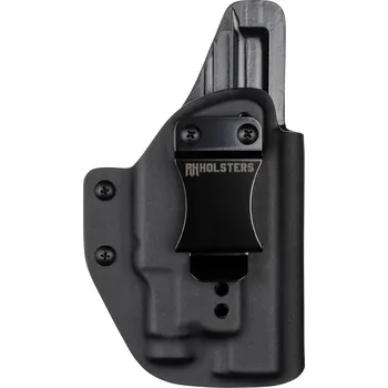 Příslušenství pro sportovní střelbu RH Holsters IWB - Glock 48 Rail MOS + Streamlight TLR-7 Sub - vnitřní kydexové pouzdro - plný sweatguard - ns - černá Pouzdro je pro: Levák