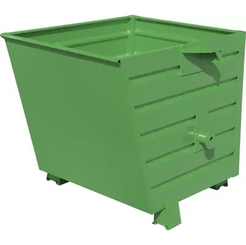 Popelnice Stohovatelný kontejner TRV, zelená, nosnost 1000 kg