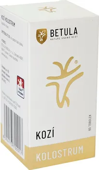Přírodní produkt Betula Kozí kolostrum 250 mg 60 tob.
