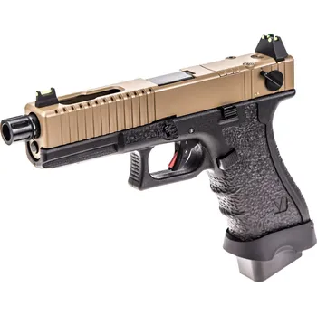 Airsoftová zbraň Airsoft pistole EU18, Black/Tan - VORSK Airsoft