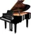 Yamaha C3X PWH, Polished Ebony