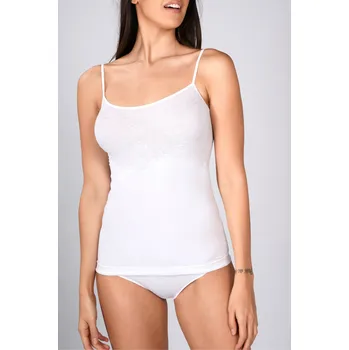 Dámské stahovací prádlo Košilka se špagetovými ramínky Daily New Intimidea Barva: Bílá, Velikost: S/M