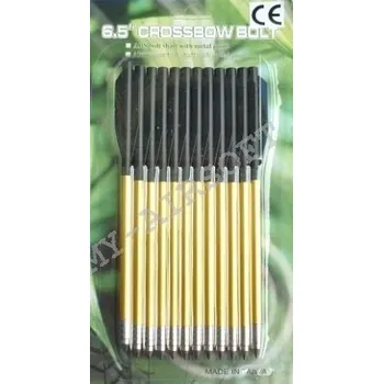 Šípy pistolové MKE-AL 80lb 12ks - Fox Kuše