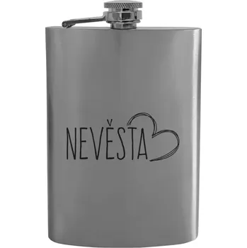 Placatka Placatka Nevěsta - kreslené - srdce