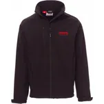 Softschell bunda pánská DUBLIN černá s logem MERA Velikost XL