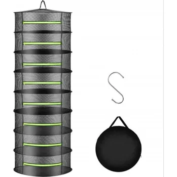 Pěstební box Sušící síť se zipem FAIRNET ZIP 90cm, 8 pater, výška 160cm