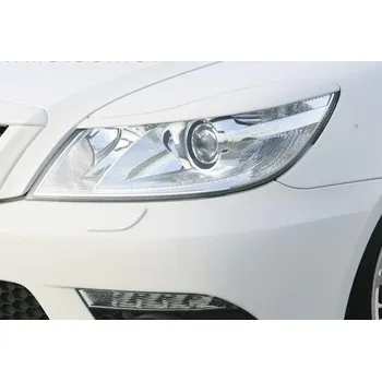 Tuning Kryty světlometů (mračítka) "RS", černý lesklý "klavírlak" - Škoda Octavia II. Facelift (Kryty světlometů pro Škoda Octavia II. Facelift Lim./Combi/RS 2008-2012)