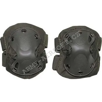 Chrániče DEFENCE loketní černé - GFC Army shop