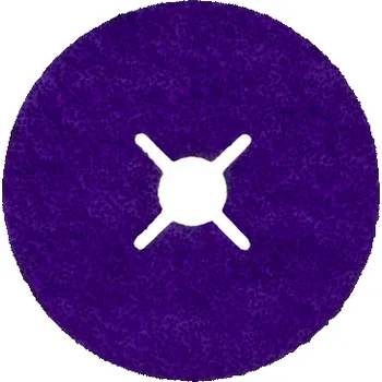 Příslušenství k brusce 1187C 3M Cubitron 3, Fíbrový disk, Nerezová ocel, vysokozátěžový Zrnitost: 36+, Průměr: 125 mm