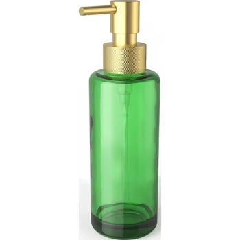 Dávkovač mýdla Decor Walther, Dávkovač mýdla Porter s matně zlatou pumpičkou zelený - Formadore