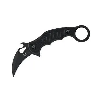 Pracovní nůž FOX Karambit Fixed Blade, pevný nůž s pouzdrem FX-598