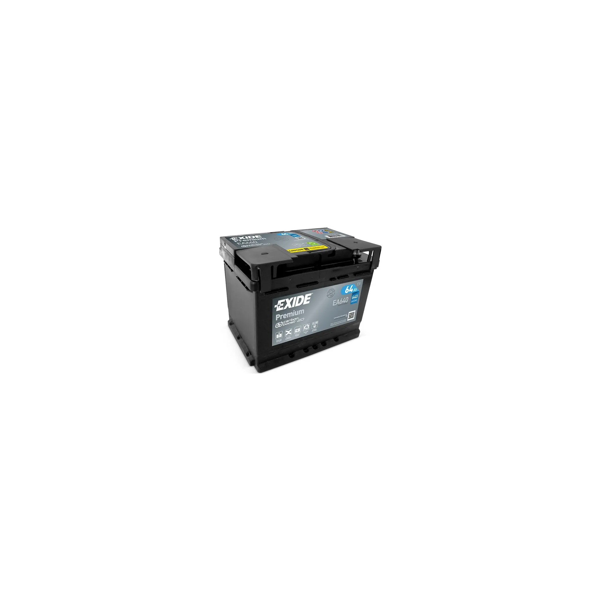 Fotografie 2 - Autobaterie Exide Premium EA640 12V 64Ah 640A