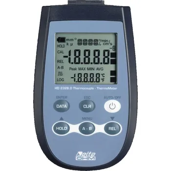 Delta OHM HD2328.0 Termočlánkový teploměr pro snímače typu K, J, T, E