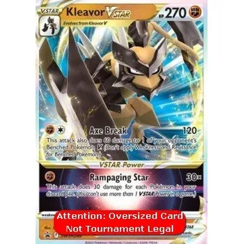 Karetní hra Pokémon JUMBO SWSH249 Kleavor VSTAR - Black Star Promo