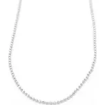 Řetízek z bílého zlata, kuličkový 1,42g