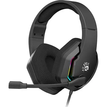 Elektronika Herní sluchátka s mikrofonem A4Tech Bloody G260P, ovládání hlasitosti, USB, černá