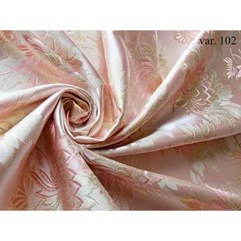 HEDVA ČESKÝ BROKÁT Ondri 160 krojový brokát VELKÝ KVĚT ecru | 102