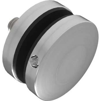 Zábradlí Hahn Steel Bodový držák skla O70 mm, sklo: od 8 do16,76 mm, distanční prvek: 10 mm, AISI 304, brus