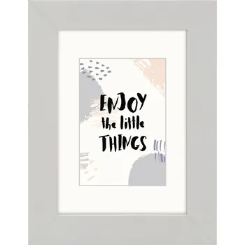 Rám na obraz Hama rámeček dřevěný SKARA, světle šedá, 30x40 cm