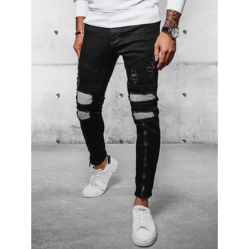 Pánské oblečení Pánské džínové kalhoty DENA černé