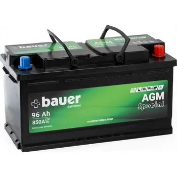 Autobaterie Autobaterie BAUER AGM 96Ah 850A