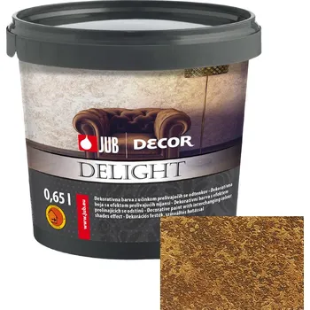 barva na zeď Dekorativní stěrka JUB Decor Delight Dark Gold 0,65L - 523F