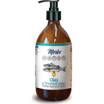 Kloubní výživa pro psa a kočku Morko Olej z Tresčích jater Objem: 500 ml