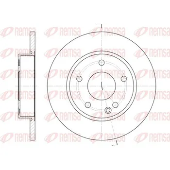 Brzdový kotouč Brzdový kotouč REMSA 6526.00