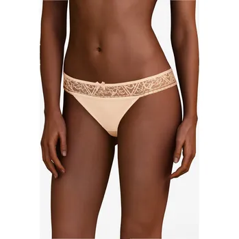 Souprava dámského spodního prádla Tanga CHANTELLE (12L9-11), Barva tělová, Velikost XS