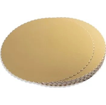 Dortová podložka zlatá kruh 24 cm - Artigian