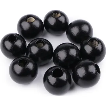 Korálek Dřevěné korálky Ø25 mm