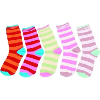 Pidilidi Dětské pruhované ponožky, Pidilidi, PD511, holka Velikost: 14-15