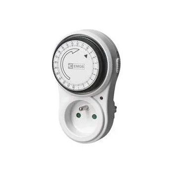 Spínací hodiny Časovač - vnitřní denní (24 hod.) mechanické spínací hodiny (zásuvka) TF 16