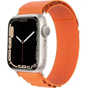 Příslušenství k chytrým hodinkám DUX 67598 DUX GS Nylonový řemínek pro Apple Watch SE / SE 2022 / SE 2023 / SE 2025 (40mm) oranžový