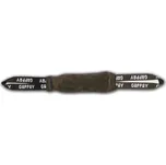 Gappay Kožený pešek s 2 poutky 3 x 25 cm