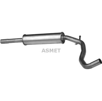 Tlumič výfuku Střední tlumič výfuku ASMET 19.025