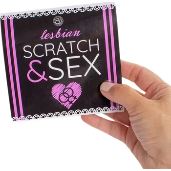 Stírací hra SECRET PLAY Scratch & Sex LESBIAN couples - s kupónem KUP15 cena 84 Kč + extra diskrétní expedice